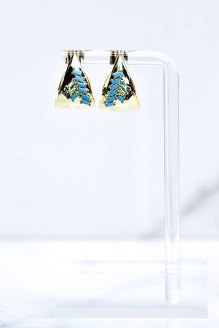 Junie Earrings in Turquoise