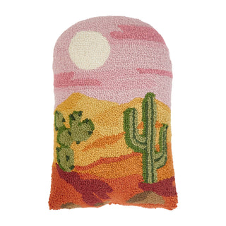 Western Desert Scene Pillow