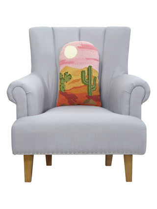 Western Desert Scene Pillow